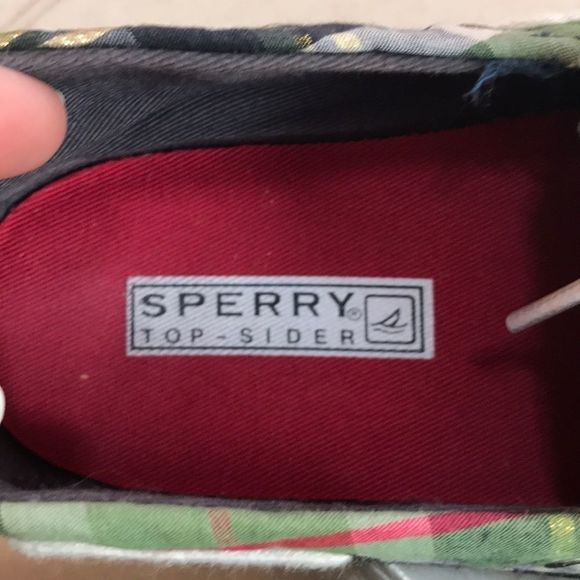 SPERRY Top-Sider Plaid And Denim Loafer - Picture 7 of 7